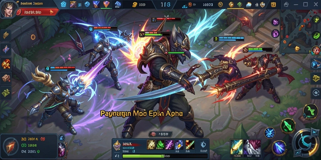 Tangkapan layar gameplay 369ZK saat pertarungan tim yang mendebarkan.