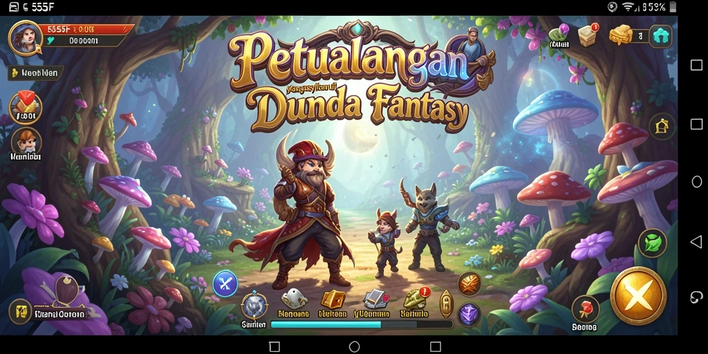 Tampilan gameplay 555F yang menarik dan memikat.