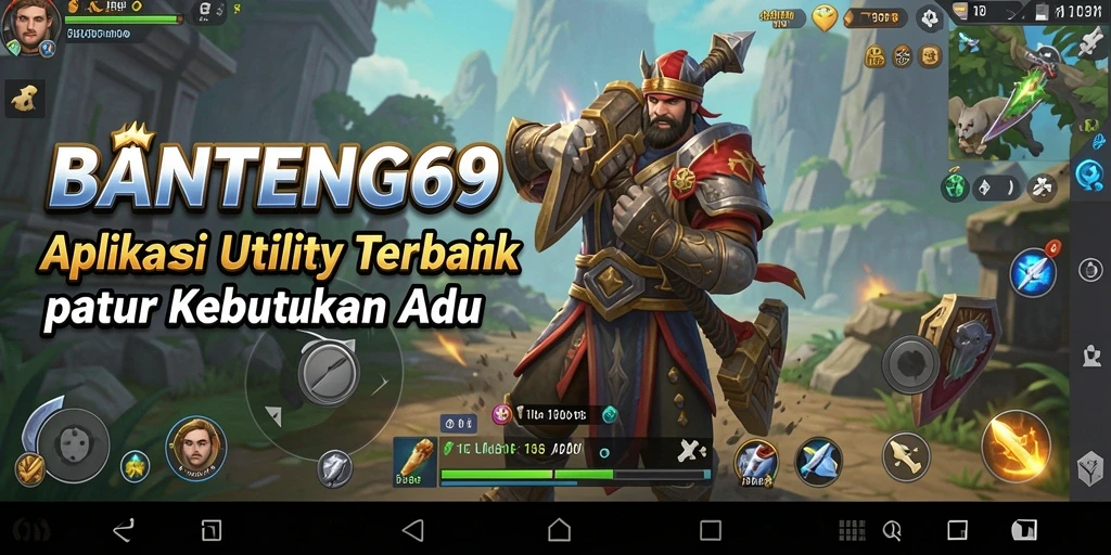 Tampilan antarmuka BANTENG69 yang sederhana dan efektif.