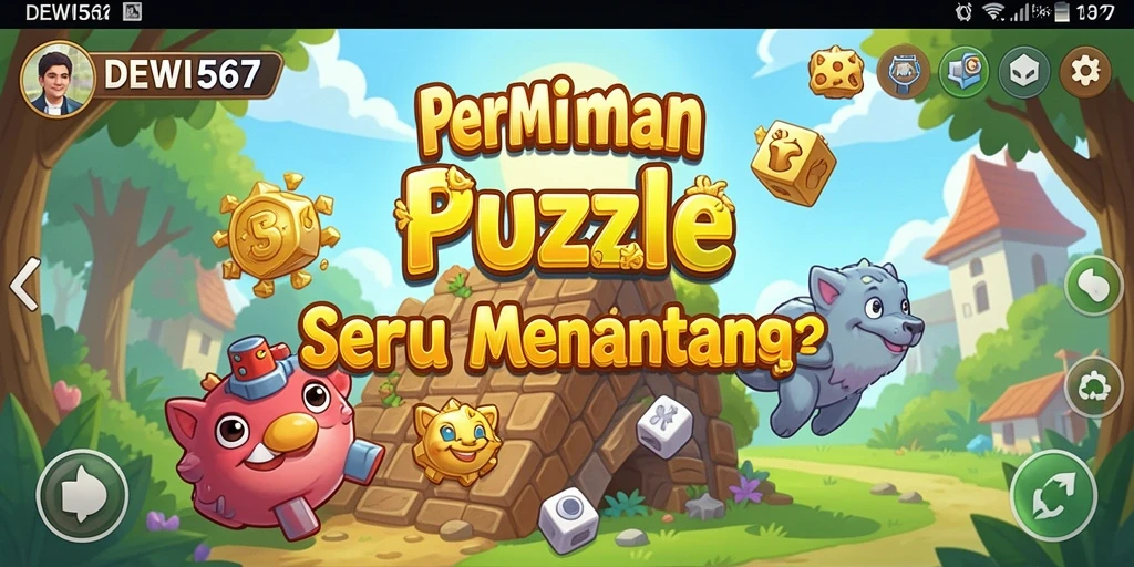 Tampilan gameplay menarik dari DEWI567 dengan tantangan teka-teki yang seru.