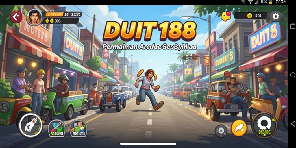 Tangkapan layar <strong>DUIT188</strong> menampilkan aksi menegangkan dalam gameplay Arcade.