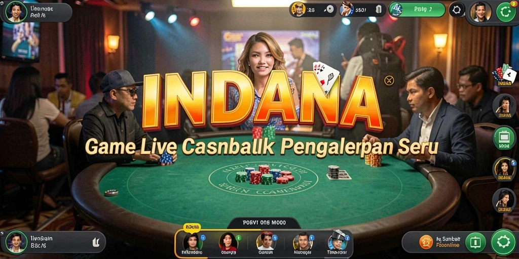 Tampilan gameplay nyata di INDAAA Live Casino yang mengasyikkan.