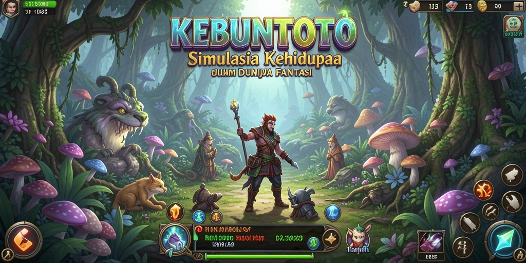 Tampilan gameplay KEBUNTOTO yang memukau dan interaktif.