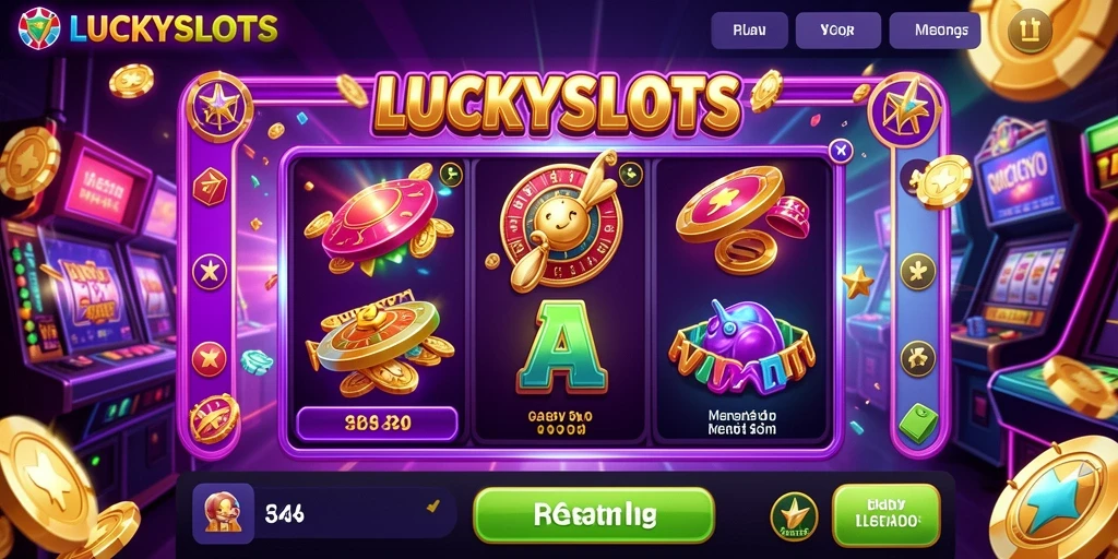 Gameplay LUCKYSLOTS yang menegangkan dengan berbagai slot menarik.