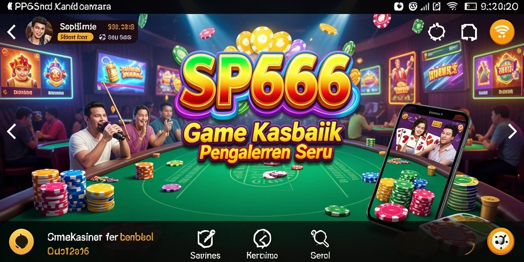 Screenshot SP666 menampilkan gameplay mengasyikkan di kasino virtual.