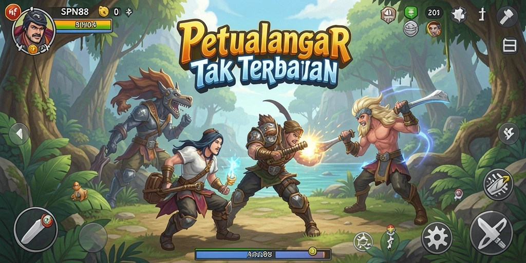 Tampilan gameplay SPN88 yang menakjubkan di dunia Open World.